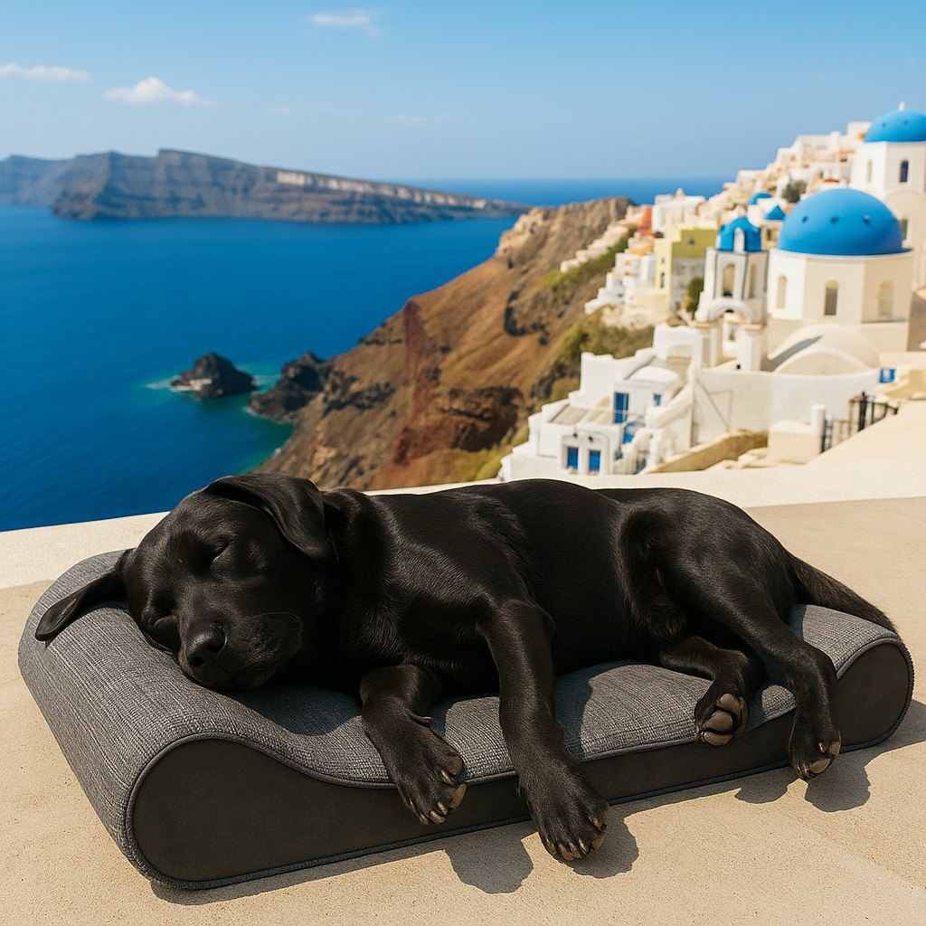 Waterproof Removable Washable Cover Orthopedic Dog Bed for Large Dogs