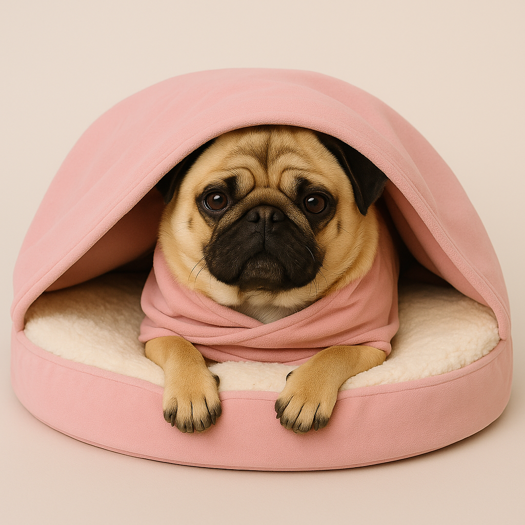 Semi-enclosed Cat Nest Pet Blanket Wholesale Warm Pet Dog Plush Kennel Custom Dog Bed in Winter