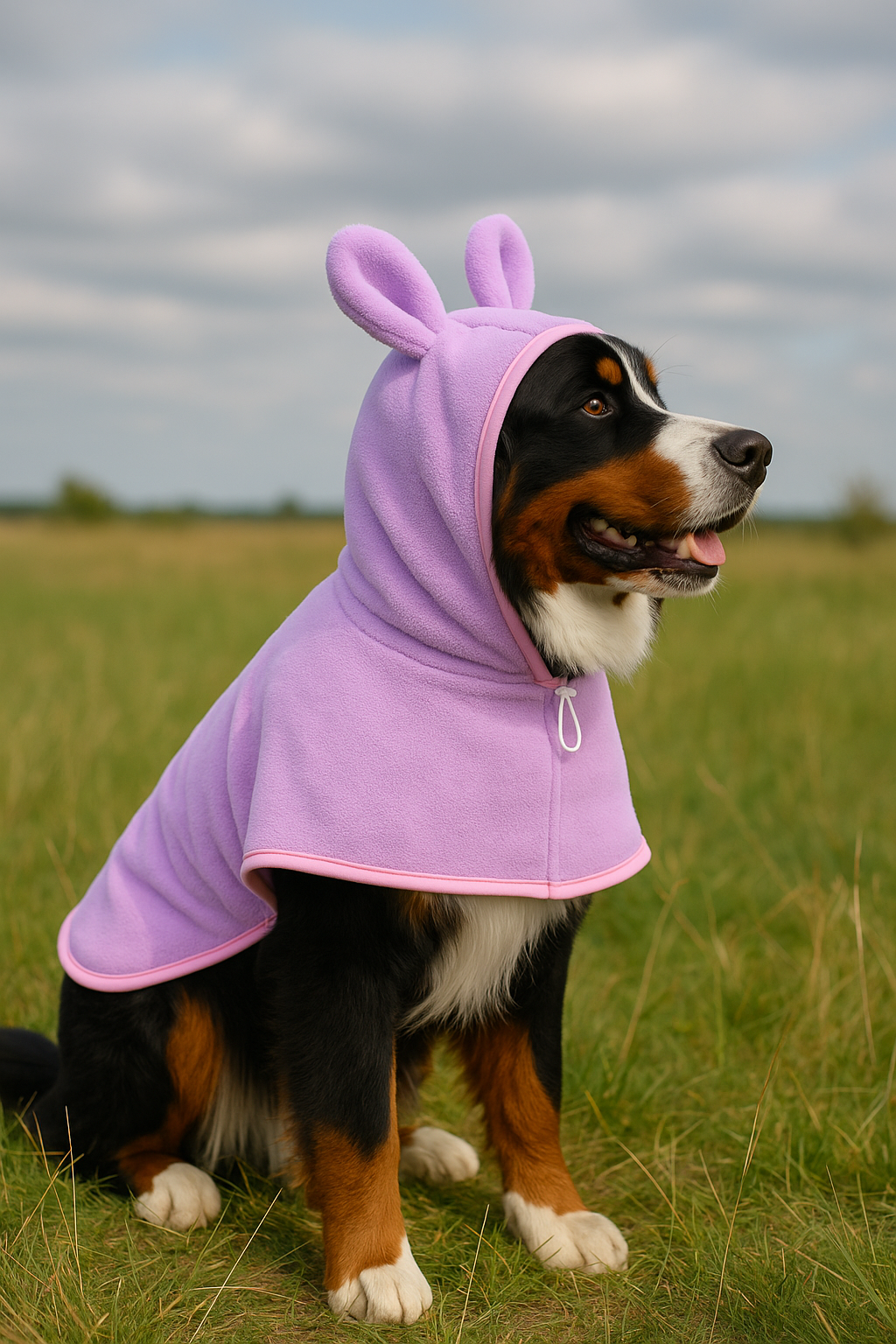 Dogs and Cats Bathrobe Hoodie