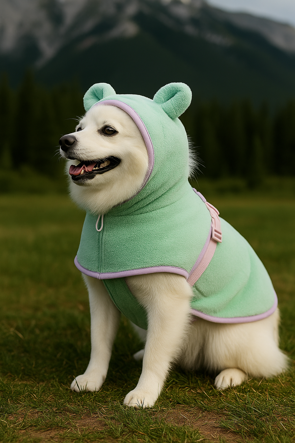 Dogs and Cats Bathrobe Hoodie