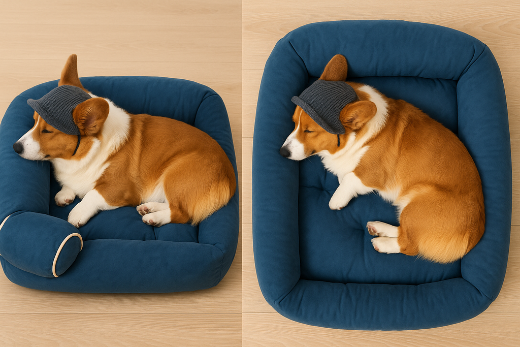 Fluffy Dog Bed
