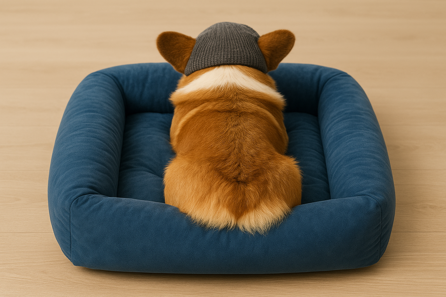 Fluffy Dog Bed