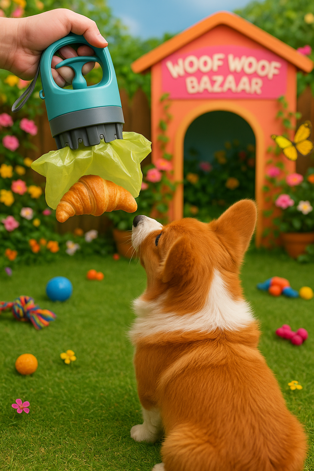 Hands-Free Poop Scooper