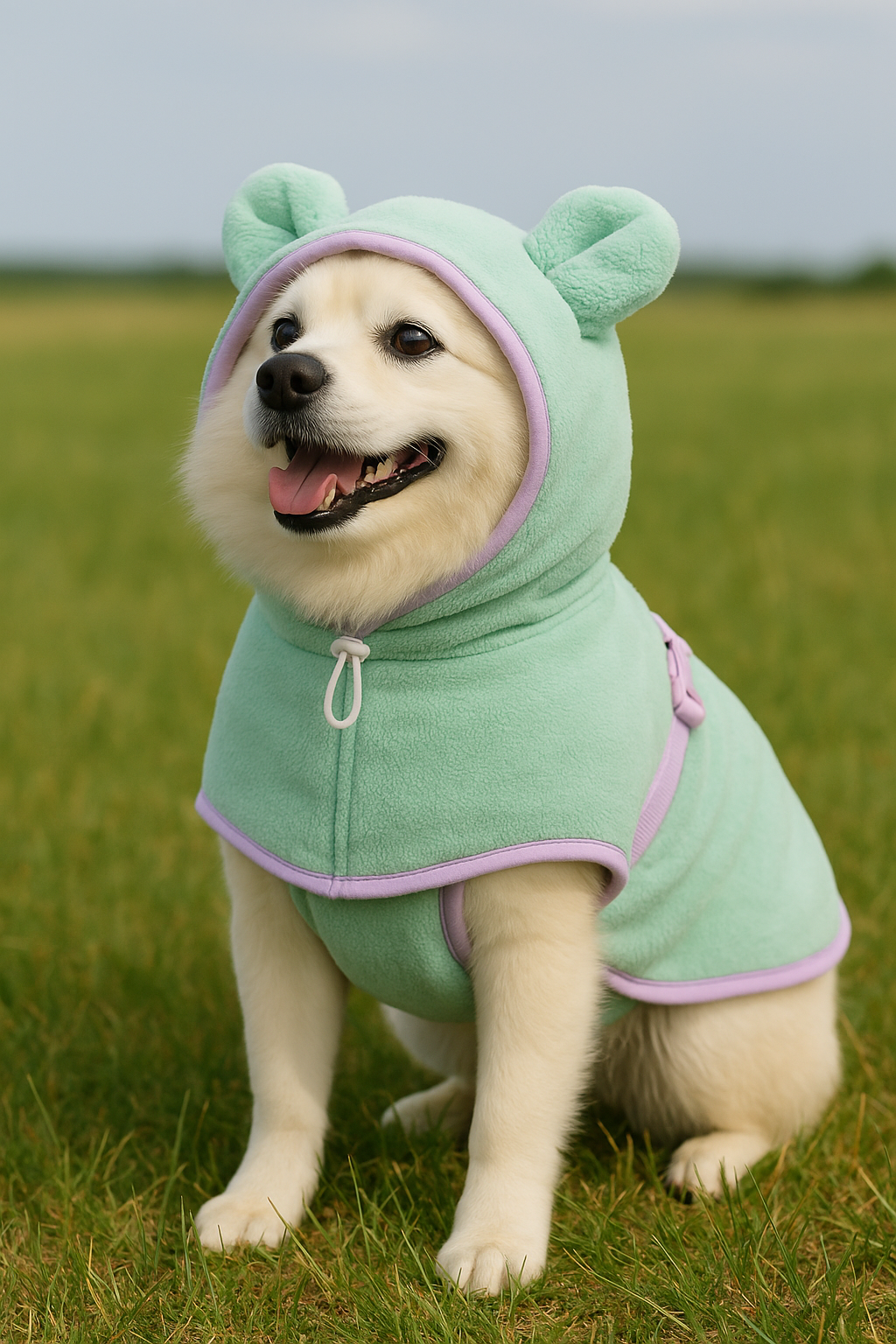 Dogs and Cats Bathrobe Hoodie
