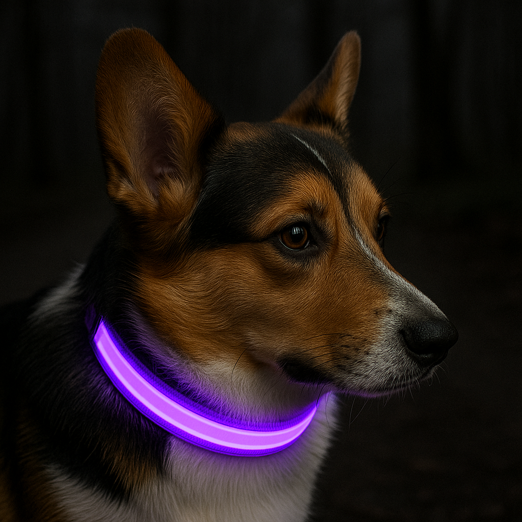 LED Glowing Dog Collar